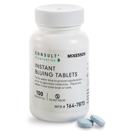Mckesson Instant Bluing Tablets, 100/Bottle, 100PK 164-7875